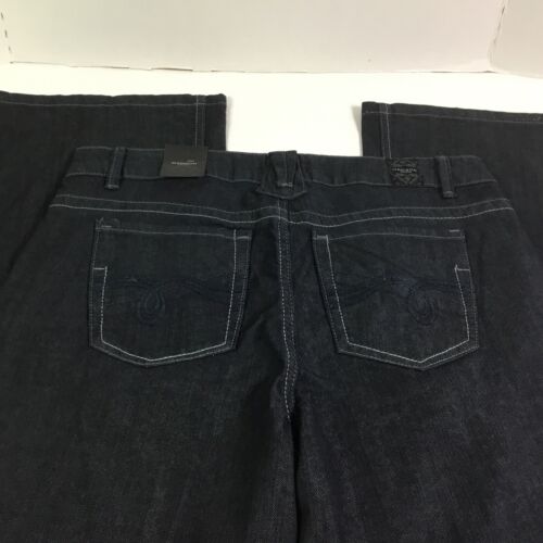 MADISON JEANS WEAR Modern Bootcut Women’s Jeans Indigo Black NWT Zip Fly size 12 - Picture 3 of 12