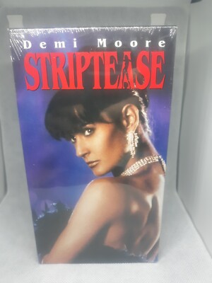 Striptease VHS 1999 Conservative Art Sealed Vintage Warner Brothers Castle Rock 