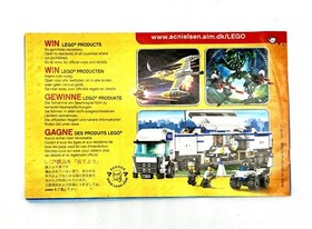 LEGO City #7741 Police Helicopter Instruction Manual Booklet Only 7741