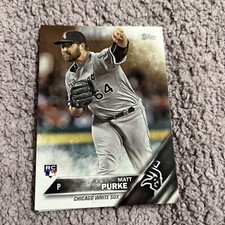 2016 Topps Update  Matt Purke #US103 Chicago White Sox Rookie