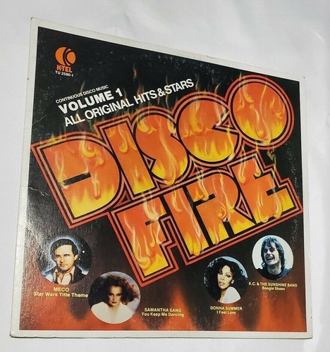 Disco Fire Volume 1 K-Tel TU 2590-1 Donna Summer Star Wars Vinyl LP Record Album - Bild 1 von 5