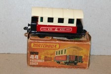 VERY  NICE VINTAGE 1978  MATCHBOX  SUPERFAST #44 PASSENGER COACH in BOX