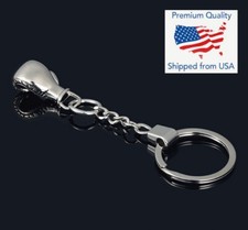 Boxing Glove Keychain Creative Keyring Metal Alloy Pendant Key Chain Ring Gift