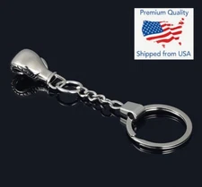 Boxing Glove Keychain Creative Keyring Metal Alloy Pendant Key Chain Ring Gift