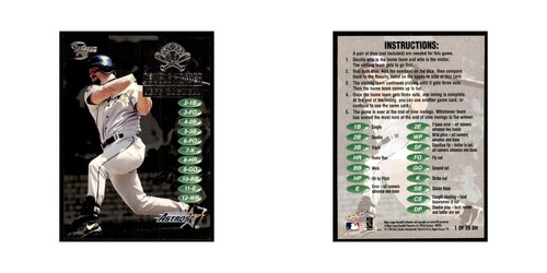 1998 SkyBox Dugout Axcess Jeff Bagwell Baseball Cards #1 OF 20 - Picture 3 of 3