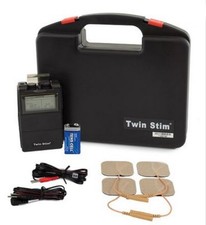 Twin Stim 2nd Edition TENS EMS Combo Unit w/ Case Free US Shipping