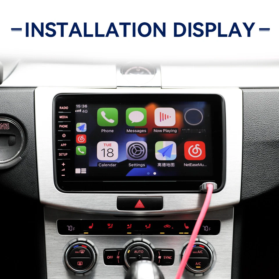 8" RCD330 RCD880 Autoradio Stereo Carplay Android Auto Für VW Golf Tiguan CC DE - Bild 4 von 4