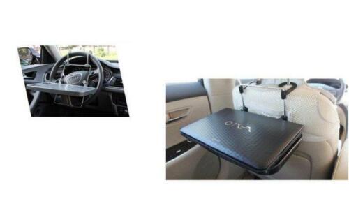 SOPORTE BANDEJA DE BEBIDA PARA COCHE MESA DE TRABAJO NEGRO - Imagen 2 de 5
