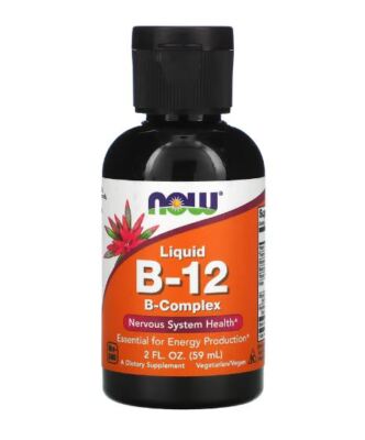 NOW FOODS LIQUID B-12 B COMPLEX 59 ML
