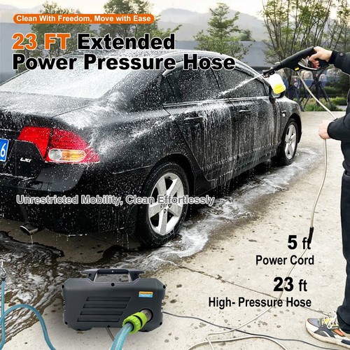 3200PSI Pressure Electric High Pressure Washer 3000W Motor Jet Sprayer 2.7GPM - Picture 6 of 14