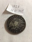 1828  Ng Russian Silver Rounle Coin — photo 6