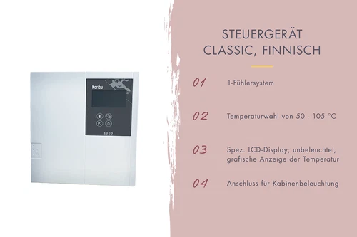 Saunasteuergerät Steuergerät für Saunaofen für 9kW Öfen Classic +AKTION+