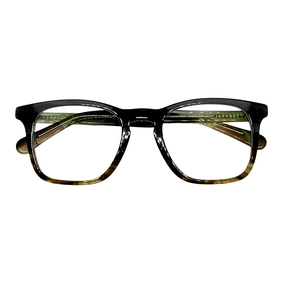 Anteojos para mujer cuadrados gris claro y marrón claro acetato 47-20-135 claro Foto 4 de 4