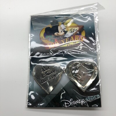 Disney 100 Years of Dreams Pin #77 Walt Birthday Dec 5 1901 EUC
