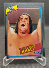 2008 Topps Heritage III Chrome WWE #5 The Great Khali wrestling card