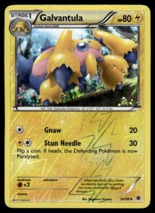 2011 Black & White - Emerging Powers Galvantula Stage 1/Uncommon #34/98