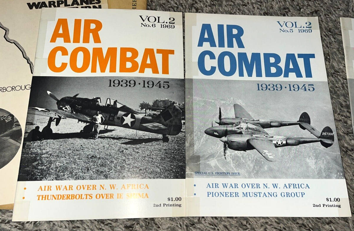 Vintage Air Combat 1939-1945 WW2 Magazines — Vol. 2 1969