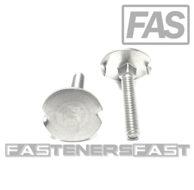 (10) 1/4-20x1-1/2 Stainless Steel Fanged Elevator Bolt Square Neck (15/16 Head)