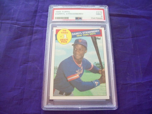 Darryl Strawberry 1985 Topps #278 PSA 9