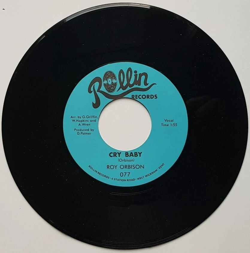 ROY ORBISON - "ALMOST EIGHTEEN" b/w "CRY BABY" - ROCKABILLY HEAR BOTH - Image 2 of 2