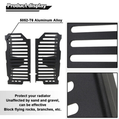 Aluminum Radiator Guard Protector Aftermarket Fit For Yamaha