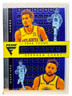 2020-21 Panini Flux Trae Young Stephen Curry Deja Vu Combo #16 Hawks Warriors
