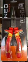 Zange LäNglich Gerade 180Mm 1000V Crv Poliert 01-224