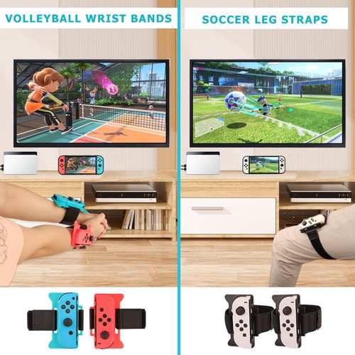 24 in 1 Switch Sports Accessories Kit for Nintendo Switch Sports, Switch Cont... - Picture 6 of 9