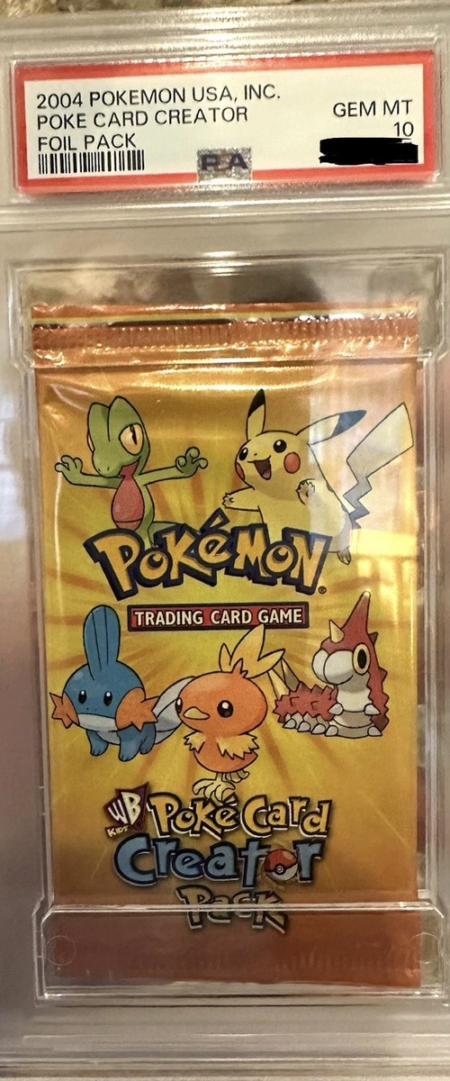 Pokemon Grail PSA 10 Kids WB Creator Pack Pokemon Grail PSA 10 Kids WB Creator Pack