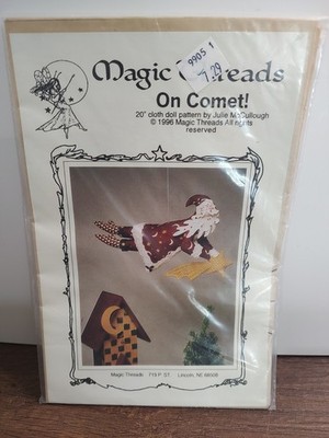Magic Threads On Comet! 20  Cloth Doll Pattern By Julie McCullough P7