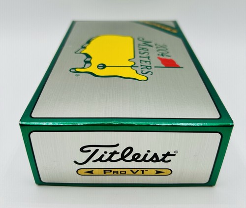 Titleist Pro V1 Golf Balls 2004 Masters 6 Balls, Sealed! RARE! Fast Shipping! - Picture 9 of 12