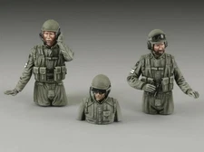 1/35 Resin Figure Model Kit Modern War IDF Tank Crew Unassembled Unpainted