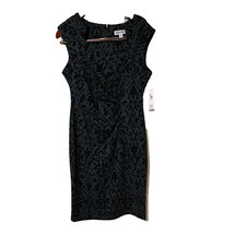 Shelby & Palmer Women's Floral Sheath Midi Dress - Size 8