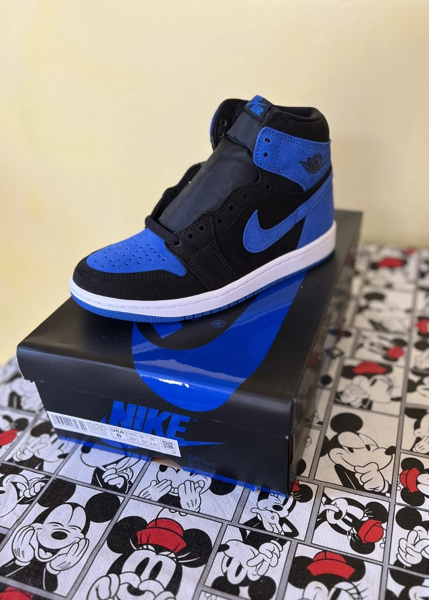 Nike GS Air Jordan 1 High OG 23.5㎝ Jordan 1 Retro High GS Light Blue/White - огромный выбор по лучшим