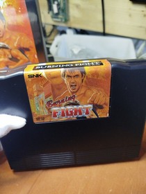 Neo Geo Aes Snk.  Burning fight Game For Console Original USA