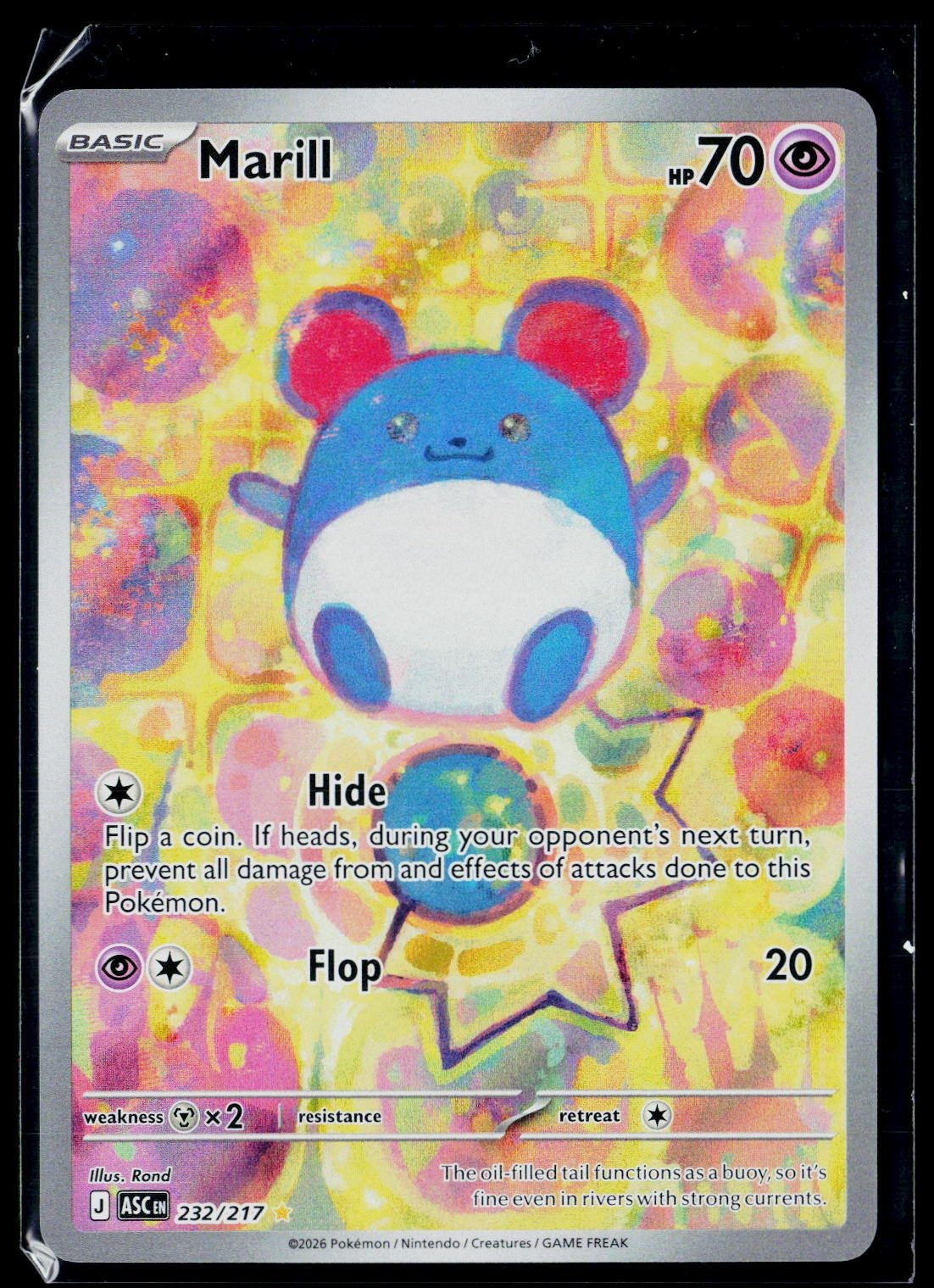 Marill Holofoil [ASC - 232/217]NM