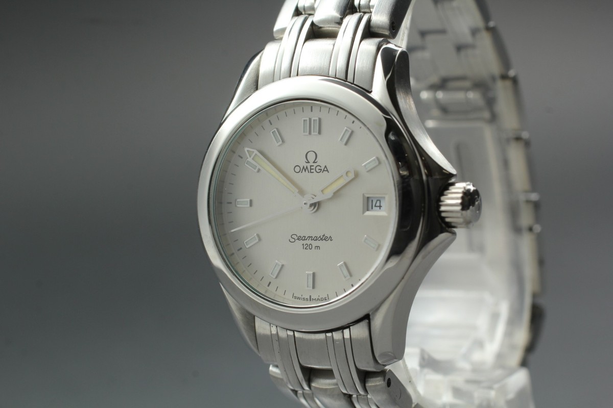 MINT] OMEGA Seamaster 120m 2581.33 Quartz Silver Dial 27mm Date