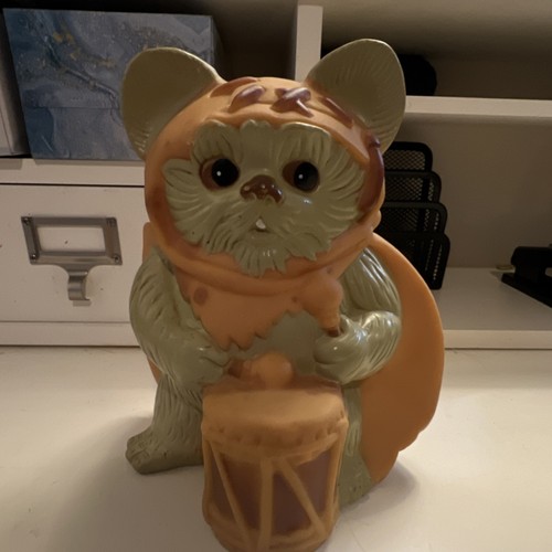 Star Wars Wicket W. Warrick Ewok Plastic Statue Collectible