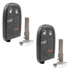 2 For 2017 2018 2019 2020 2021 2022 Jeep Compass Trailhawk Keyless Remote Fob