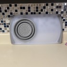 Cutting Board with Strainer 2in1  Chopping Board with Removable Colander