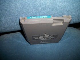 KARATE CHAMP - Nintendo NES (Authentic) Game, Tested & Working