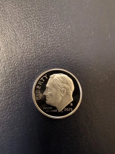 2025 S Proof Silver Roosevelt Dime 0.999