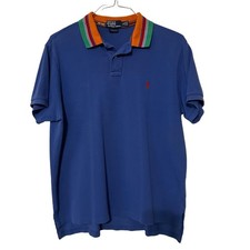 Polo by Ralph Lauren Polo Shirt Men  s Size XL Blue short sleeve custom fit
