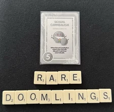 Unreleased Doomlings Card 2020 Sexual Cannibalism Mint Never Avail To Public