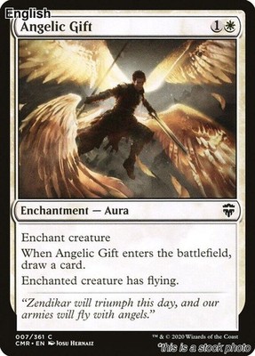 Angelic Gift [CMR - 7] Commander Legends