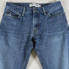 Y2K Levi  s 514 Men  s 31x32 Slim Fit Straight Leg Denim Blue Jeans
