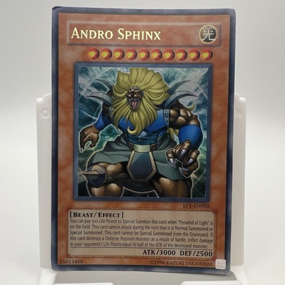 #ad Andro Sphinx EP1 EN002 Ultra Rare Unlimited Lightly Played $1.99