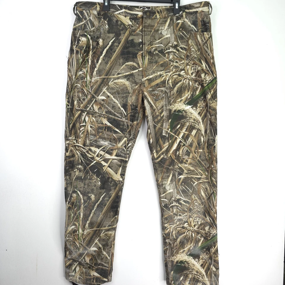 Pantalones de Caza Drake Aves Acuáticas Forrados de Vellón Ajustables Max 5 Camuflaje XL 40-42 Leer Foto 2 de 4
