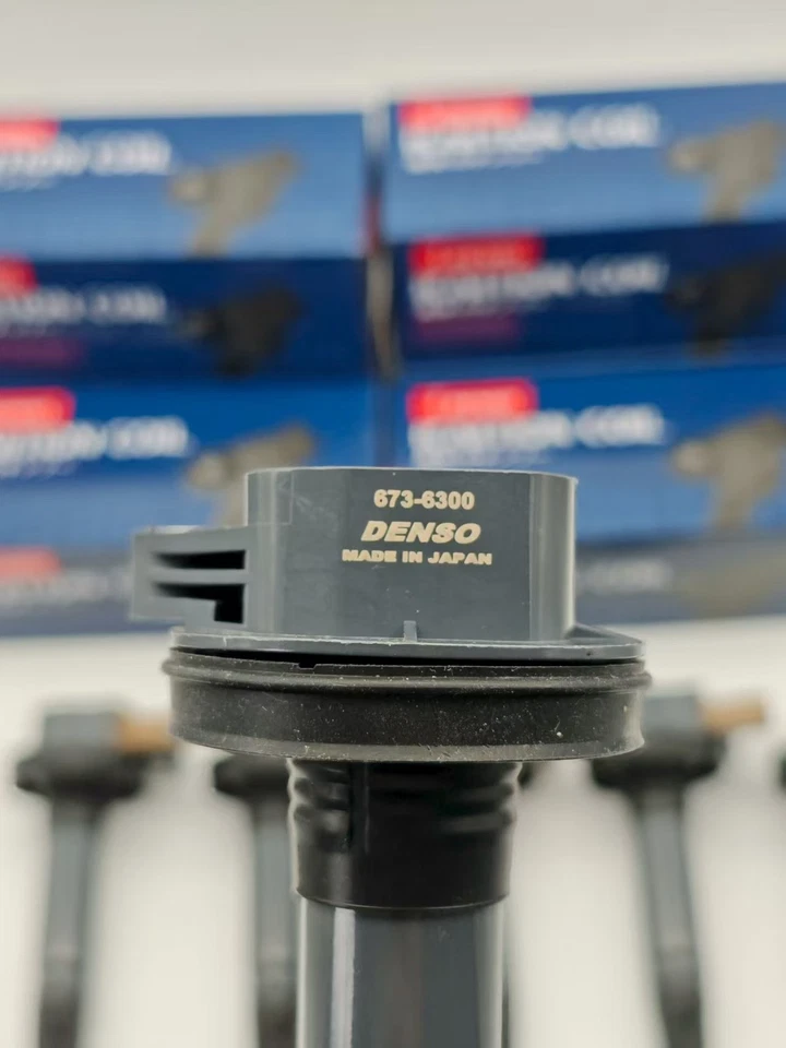 6Pcs DENSO Ignition Coils For 2011-19 Ford F-150 Explorer V6 3.5L UF646 673-630 Foto 4 de 4