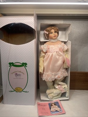 KAREN ALDERSON PORCELAIN DOLL JULIA PARADISE GALLERIES 20 1/2 IN. MIB